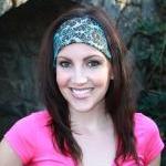 tied bandana headband